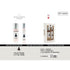 IL VESTITO SET EAU DE PARFUM DE 37 ML + 20 ML POUR FEMME REYES QUEENS - idc institute en gros